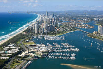 Marina Mirage QLD Aerial Photography