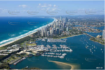 Marina Mirage QLD Aerial Photography