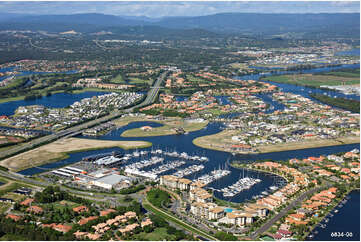 Aerial Photo Hope Island QLD Aerial Photography