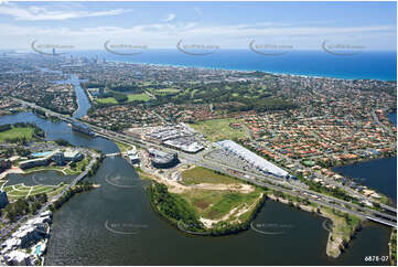 Aerial Photo Varsity Lakes QLD Aerial Photography