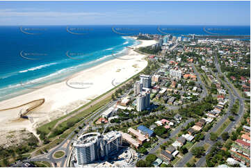 Aerial Photo Kirra QLD Aerial Photography