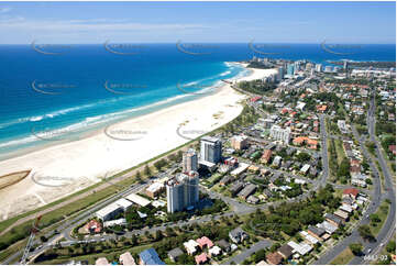 Aerial Photo Kirra QLD Aerial Photography