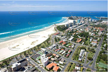 Aerial Photo Kirra QLD Aerial Photography