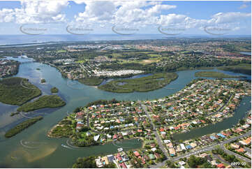 Aerial Photo Tweed Heads West NSW Aerial Photography