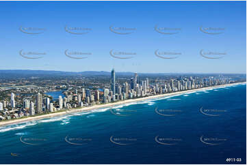 Aerial Photo Surfers Paradise QLD Aerial Photography