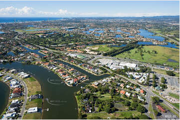 Aerial Photo Carrara QLD Aerial Photography