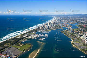 Aerial Photo The Broadwater QLD Aerial Photography