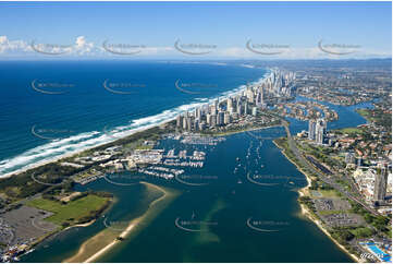 Aerial Photo The Broadwater QLD Aerial Photography