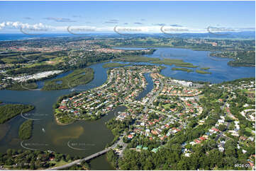 Aerial Photo Tweed Heads West NSW Aerial Photography