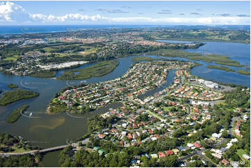 Aerial Photo Tweed Heads West NSW Aerial Photography