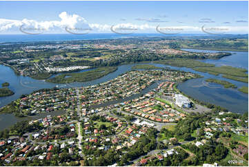 Aerial Photo Tweed Heads West NSW Aerial Photography