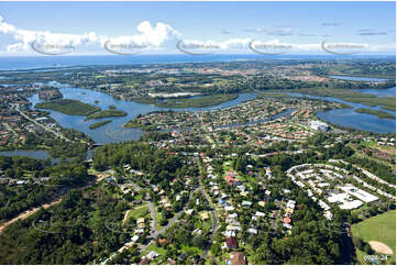 Aerial Photo Tweed Heads West NSW Aerial Photography