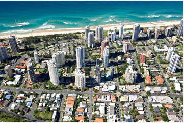 Aerial Photo Main Beach QLD Aerial Photography