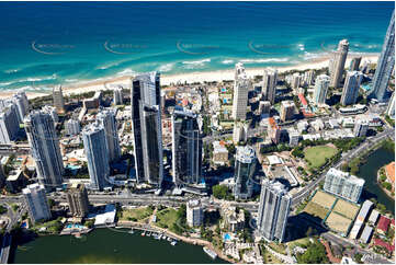 Aerial Photo Surfers Paradise QLD Aerial Photography