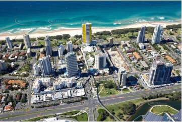 Aerial Photo Broadbeach QLD Aerial Photography