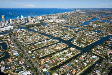 Aerial Photo Broadbeach Waters QLD Aerial Photography