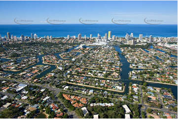 Aerial Photo Broadbeach Waters QLD Aerial Photography