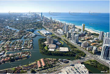 Aerial Photo Broadbeach Waters QLD Aerial Photography