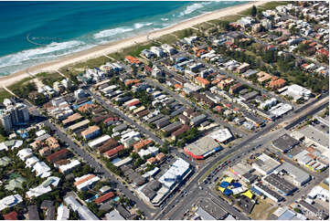 Aerial Photo Mermaid Beach QLD Aerial Photography