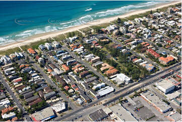 Aerial Photo Mermaid Beach QLD Aerial Photography