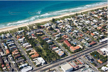 Aerial Photo Mermaid Beach QLD Aerial Photography