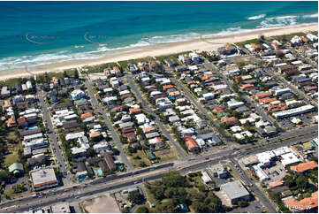 Aerial Photo Mermaid Beach QLD Aerial Photography