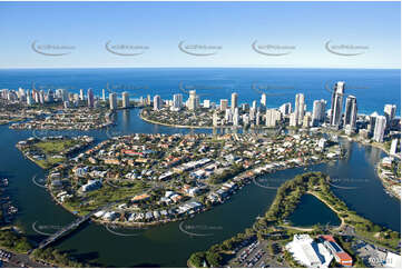 Aerial Photo Chevron & Cronin Island QLD Aerial Photography