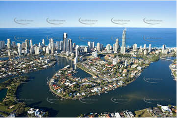 Aerial Photo Surfers Paradise QLD Aerial Photography