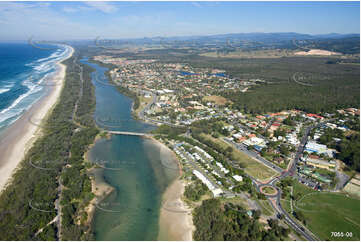 Aerial Photo Pottsville NSW Aerial Photography