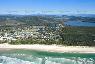 Aerial Photo Cabarita Beach / Bogangar NSW Aerial Photography