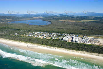 Aerial Photo Casuarina Beach NSW Aerial Photography