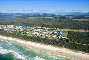 Aerial Photo Casuarina Beach NSW Aerial Photography