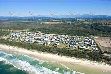 Aerial Photo Casuarina Beach NSW Aerial Photography