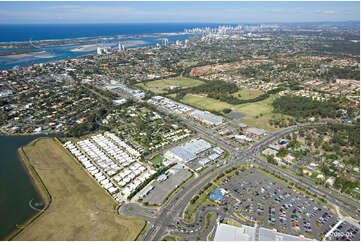 Aerial Photo Biggera Waters QLD Aerial Photography