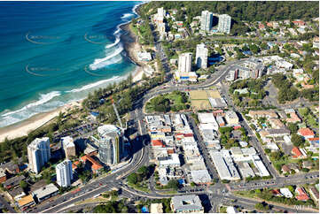 Aerial Photo Burleigh Heads QLD Aerial Photography