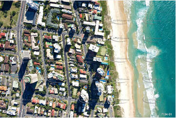 Vertical Aerial Photo Surfers Paradise QLD Aerial Photography