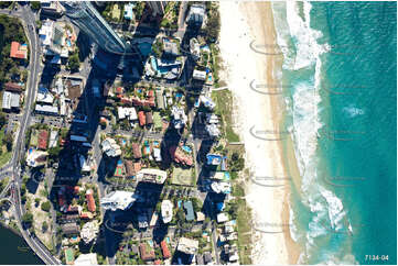 Vertical Aerial Photo Surfers Paradise QLD Aerial Photography