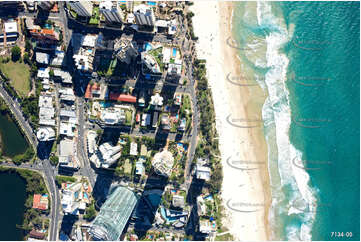 Vertical Aerial Photo Surfers Paradise QLD Aerial Photography