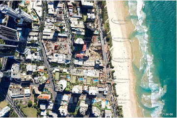 Vertical Aerial Photo Surfers Paradise QLD Aerial Photography