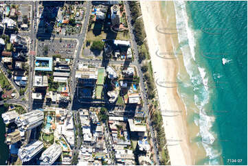 Vertical Aerial Photo Surfers Paradise QLD Aerial Photography