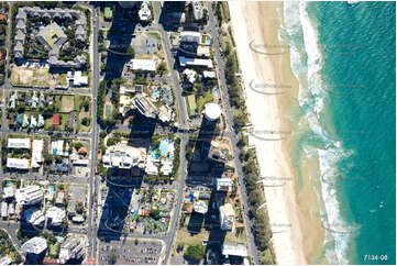 Vertical Aerial Photo Surfers Paradise QLD Aerial Photography