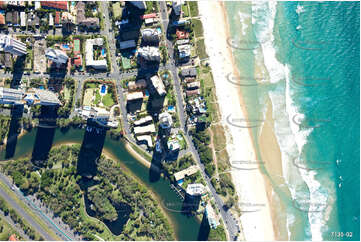 Vertical Aerial Photo Main Beach QLD Aerial Photography