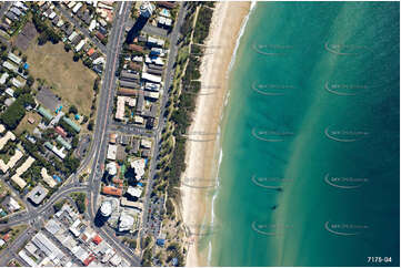 Vertical Aerial Photo Burleigh Heads QLD Aerial Photography