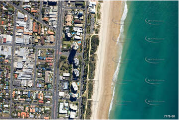 Vertical Aerial Photo Burleigh Heads QLD Aerial Photography