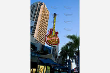 Surfers Paradise Sign QLD Aerial Photography