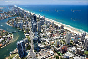 Aerial Photo Surfers Paradise QLD Aerial Photography