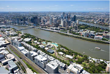 Aerial Photo Brisbane CBD QLD Aerial Photography