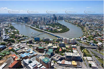 Aerial Photo Brisbane CBD QLD Aerial Photography