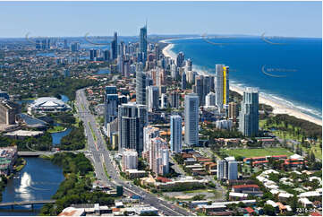 Aerial Photo Broadbeach QLD Aerial Photography