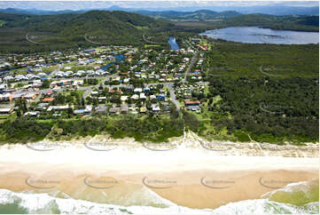 Aerial Photo Cabarita Beach / Bogangar NSW Aerial Photography